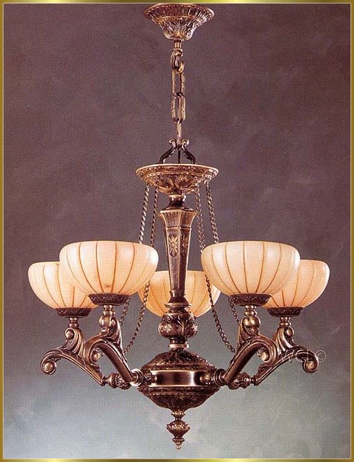 Alabaster Chandeliers Model: RL 1303-60